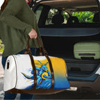 Personalised Australian Oztag Kangaroo Mascot Travel Bag Try Tag Triumph Australia Abstract Geometric