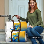 Personalised Australian Oztag Kangaroo Mascot Travel Bag Try Tag Triumph Australia Abstract Geometric