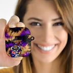 Personalised Australian Oztag Koala Mascot AirPods Case Cool Koala Sunglasses Tie Dye Paint Splatter