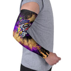 Personalised Australian Oztag Koala Mascot Arm Sleeves Cool Koala Sunglasses Tie Dye Paint Splatter