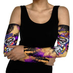 Personalised Australian Oztag Koala Mascot Arm Sleeves Cool Koala Sunglasses Tie Dye Paint Splatter