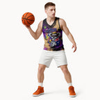 Personalised Australian Oztag Koala Mascot Basketball Jersey Cool Koala Sunglasses Tie Dye Paint Splatter