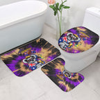 Personalised Australian Oztag Koala Mascot Bathroom Set Cool Koala Sunglasses Tie Dye Paint Splatter