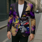Personalised Australian Oztag Koala Mascot Blazer Cool Koala Sunglasses Tie Dye Paint Splatter