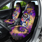 Personalised Australian Oztag Koala Mascot Car Seat Cover Cool Koala Sunglasses Tie Dye Paint Splatter