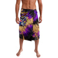 Personalised Australian Oztag Koala Mascot Lavalava Cool Koala Sunglasses Tie Dye Paint Splatter