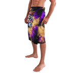 Personalised Australian Oztag Koala Mascot Lavalava Cool Koala Sunglasses Tie Dye Paint Splatter