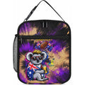 Personalised Australian Oztag Koala Mascot Lunch Bag Cool Koala Sunglasses Tie Dye Paint Splatter