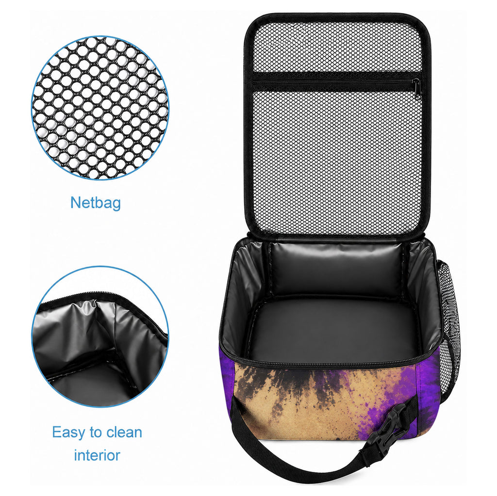 Personalised Australian Oztag Koala Mascot Lunch Bag Cool Koala Sunglasses Tie Dye Paint Splatter