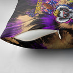 Personalised Australian Oztag Koala Mascot Pillow Cover Cool Koala Sunglasses Tie Dye Paint Splatter
