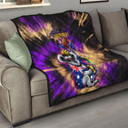 Personalised Australian Oztag Koala Mascot Quilt Cool Koala Sunglasses Tie Dye Paint Splatter