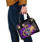 Personalised Australian Oztag Koala Mascot Shoulder Handbag Cool Koala Sunglasses Tie Dye Paint Splatter
