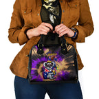 Personalised Australian Oztag Koala Mascot Shoulder Handbag Cool Koala Sunglasses Tie Dye Paint Splatter