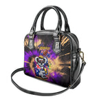 Personalised Australian Oztag Koala Mascot Shoulder Handbag Cool Koala Sunglasses Tie Dye Paint Splatter
