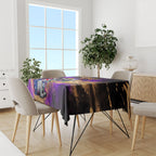 Personalised Australian Oztag Koala Mascot Tablecloth Cool Koala Sunglasses Tie Dye Paint Splatter