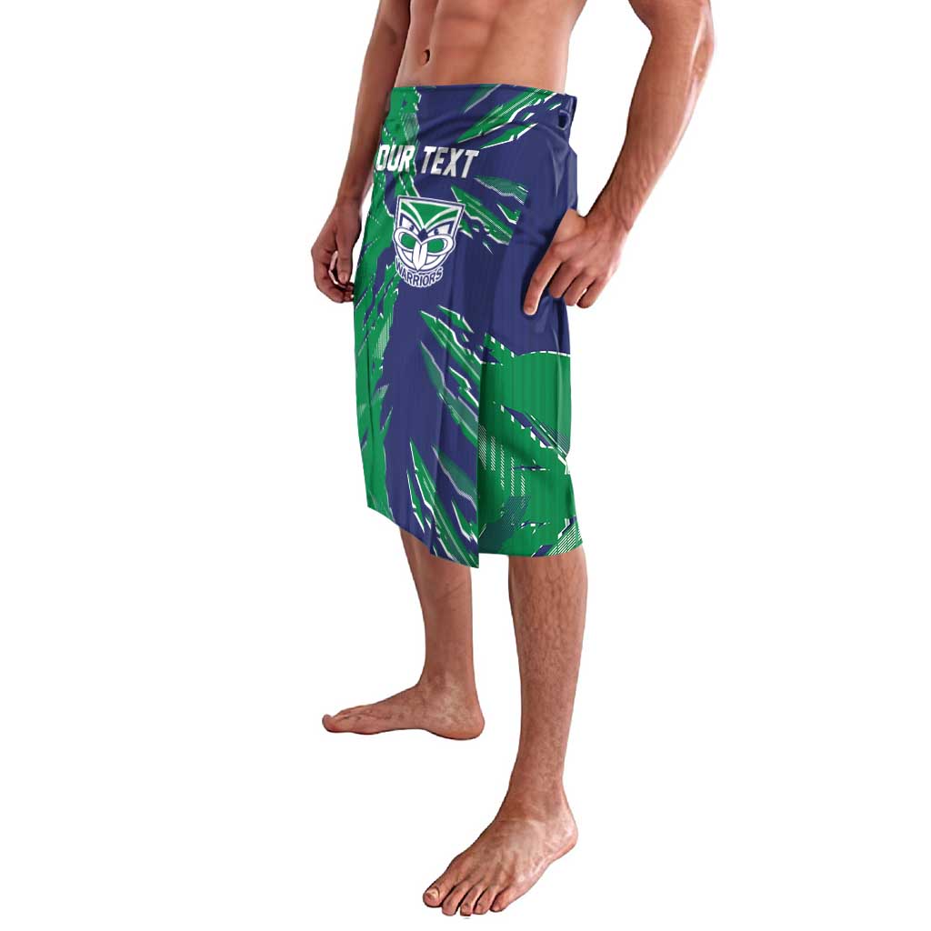 Personalized New Zealand Warriors Lavalava Dynamic Lightning Mascot Rugby Australia