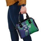 Personalized New Zealand Warriors Shoulder Handbag Dynamic Lightning Mascot Rugby Australia