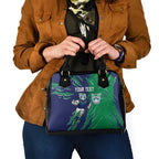 Personalized New Zealand Warriors Shoulder Handbag Dynamic Lightning Mascot Rugby Australia