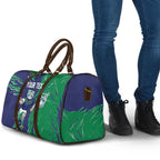 Personalized New Zealand Warriors Travel Bag Dynamic Lightning Mascot Rugby Australia