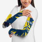 Personalized North Queensland Cowboys Arm Sleeves Dynamic Lightning Mascot Rugby Australia