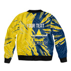 Personalized North Queensland Cowboys Bomber Jacket Dynamic Lightning Mascot Rugby Australia