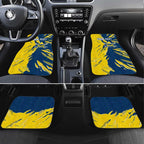 Personalized North Queensland Cowboys Car Mats Dynamic Lightning Mascot Rugby Australia