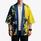 Personalized North Queensland Cowboys Kimono Dynamic Lightning Mascot Rugby Australia