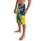 Personalized North Queensland Cowboys Lavalava Dynamic Lightning Mascot Rugby Australia