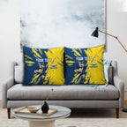 Personalized North Queensland Cowboys Pillow Cover Dynamic Lightning Mascot Rugby Australia