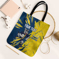 Personalized North Queensland Cowboys Tote Bag Dynamic Lightning Mascot Rugby Australia