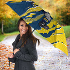 Personalized North Queensland Cowboys Umbrella Dynamic Lightning Mascot Rugby Australia