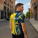 Personalized North Queensland Cowboys Zipper Polo Shirt Dynamic Lightning Mascot Rugby Australia