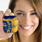 Personalized Parramatta Eels AirPods Case Dynamic Lightning Mascot Rugby Australia