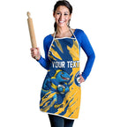 Personalized Parramatta Eels Apron Dynamic Lightning Mascot Rugby Australia