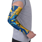 Personalized Parramatta Eels Arm Sleeves Dynamic Lightning Mascot Rugby Australia