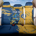 Personalized Parramatta Eels Back Car Seat Cover Dynamic Lightning Mascot Rugby Australia