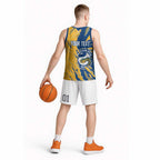 Personalized Parramatta Eels Basketball Jersey Dynamic Lightning Mascot Rugby Australia