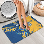 Personalized Parramatta Eels Bathroom Set Dynamic Lightning Mascot Rugby Australia