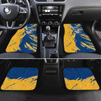 Personalized Parramatta Eels Car Mats Dynamic Lightning Mascot Rugby Australia