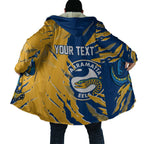 Personalized Parramatta Eels Cloak Dynamic Lightning Mascot Rugby Australia