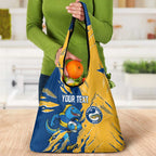 Personalized Parramatta Eels Grocery Bag Dynamic Lightning Mascot Rugby Australia