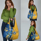 Personalized Parramatta Eels Grocery Bag Dynamic Lightning Mascot Rugby Australia