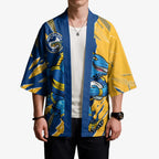Personalized Parramatta Eels Kimono Dynamic Lightning Mascot Rugby Australia