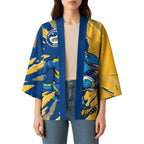 Personalized Parramatta Eels Kimono Dynamic Lightning Mascot Rugby Australia