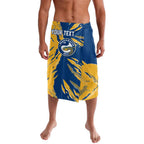 Personalized Parramatta Eels Lavalava Dynamic Lightning Mascot Rugby Australia