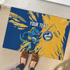 Personalized Parramatta Eels Rubber Doormat Dynamic Lightning Mascot Rugby Australia