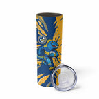 Personalized Parramatta Eels Skinny Tumbler Dynamic Lightning Mascot Rugby Australia