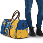 Personalized Parramatta Eels Travel Bag Dynamic Lightning Mascot Rugby Australia