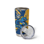 Personalized Parramatta Eels Tumbler Cup Dynamic Lightning Mascot Rugby Australia