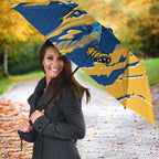 Personalized Parramatta Eels Umbrella Dynamic Lightning Mascot Rugby Australia